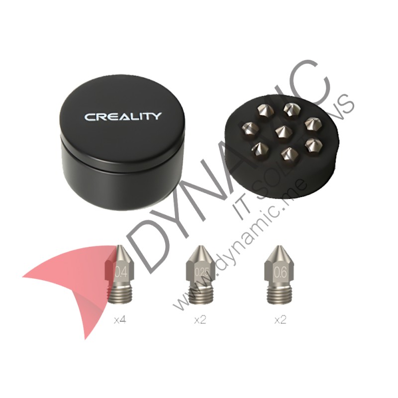 Creality Copper Alloy High-end Nozzles (8 PCS/Set)