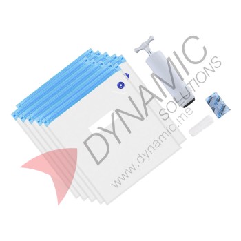 Filament Vacuum Sealer Bag (5 bags + 1 pump + 2 clips + 5 desiccants)