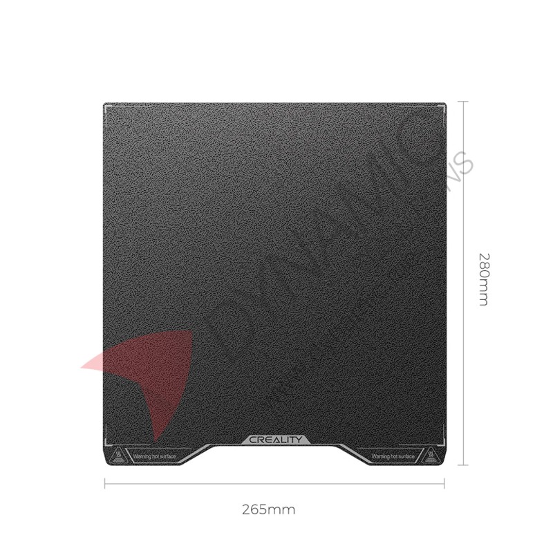 Creality Hi Double Sided Black Textured PEI Build Plate (4004090150)