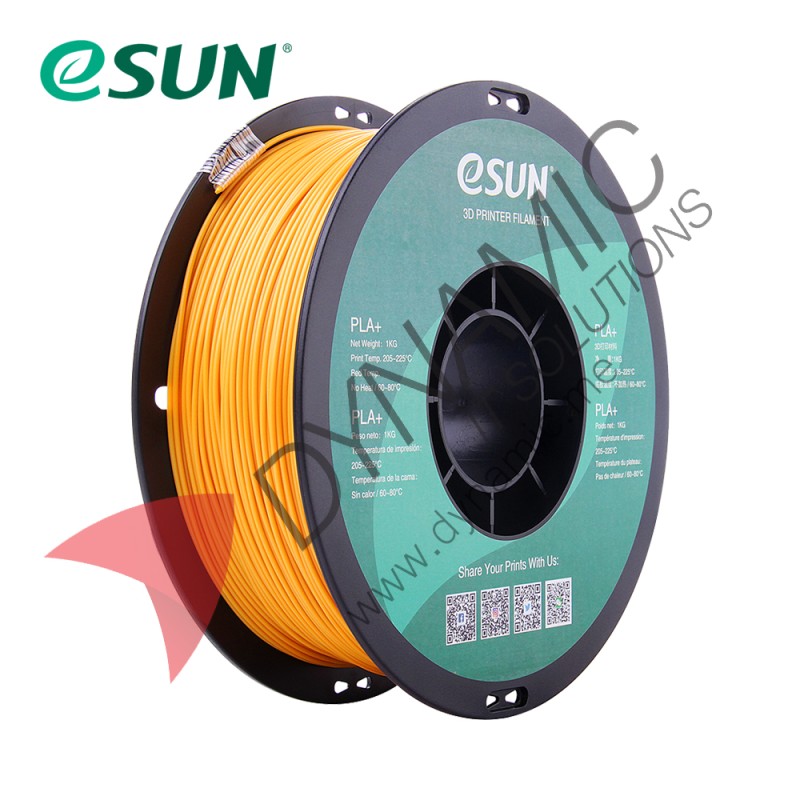 eSUN PLA+ Gold 1.75mm 1Kg eSUN PLA+ Gold 1.75mm 1Kg