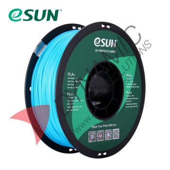 eSUN PLA+ Light Blue 1.75mm 1Kg