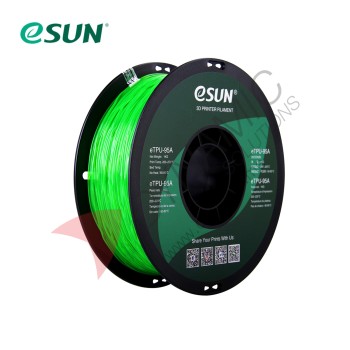 eSUN eTPU-95A Transparent Green 1.75mm 1Kg eSUN eTPU-95A Transparent Green 1.75mm 1Kg