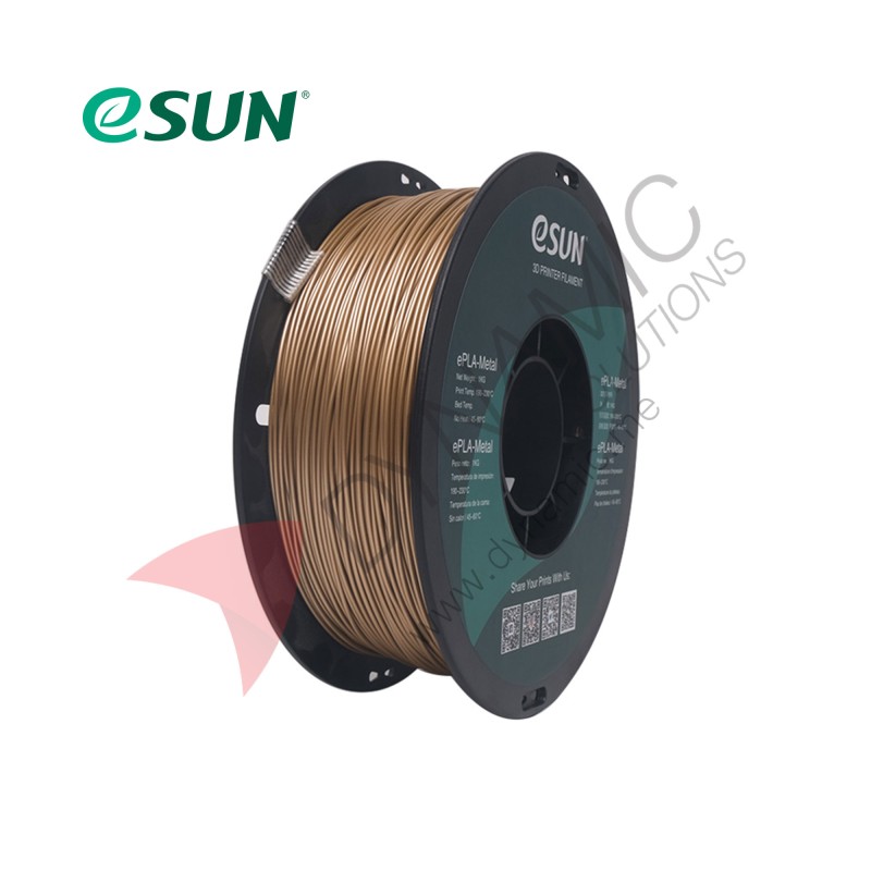 eSUN PLA-Metal Antique Brass 1.75mm 1Kg eSUN PLA-Metal Antique Brass 1.75mm 1Kg