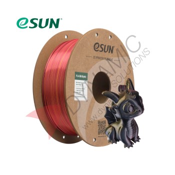 eSUN PLA-Silk Mystic Red Black Gold 1.75mm 1Kg