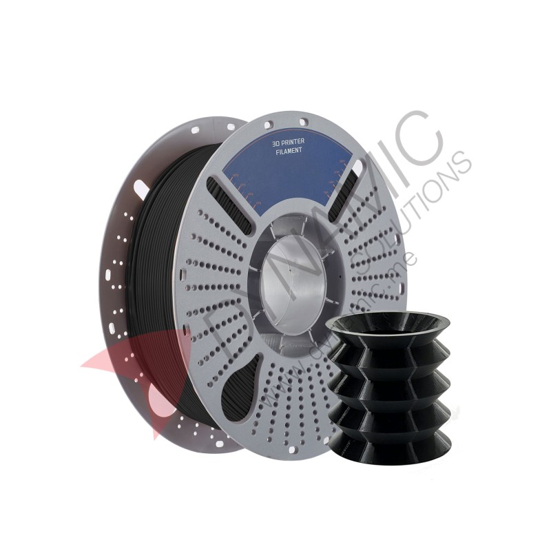 TPU-95A Black 3D Filament 1.75mm 1Kg