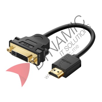 UGreen HDMI to DVI Cable HDMI Male to DVI-I Female UGreen HDMI to DVI Cable HDMI Male to DVI-I Female