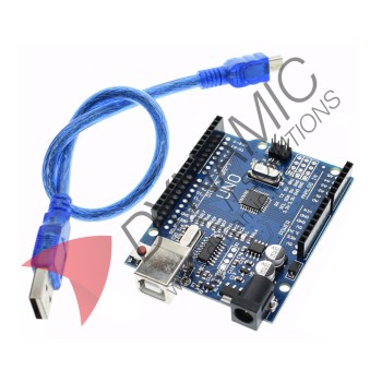 Arduino UNO R3 CH340G Chip + USB Cable 