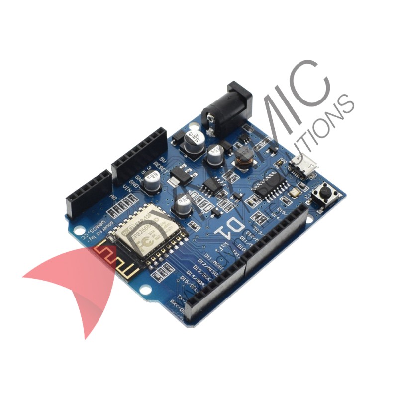 Wemos D1 UNO (ESP8266 and CH340)