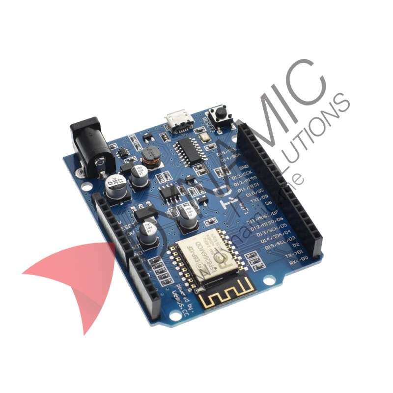 Wemos D1 UNO (ESP8266 and CH340)