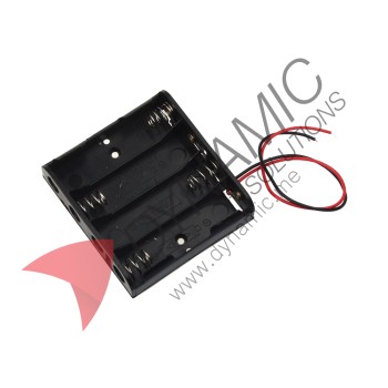 Battery Holder Case 4xAA 6V