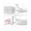 100mm Dust Extraction Hose (per meter)