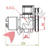 Rotary Axis (4th axis) 80mm for CNC Router