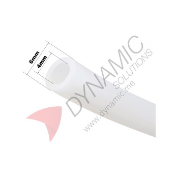 Silicone Tube 4x6mm (per meter)