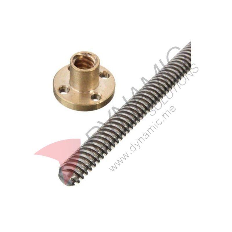 T8 Lead Screw 300mm 