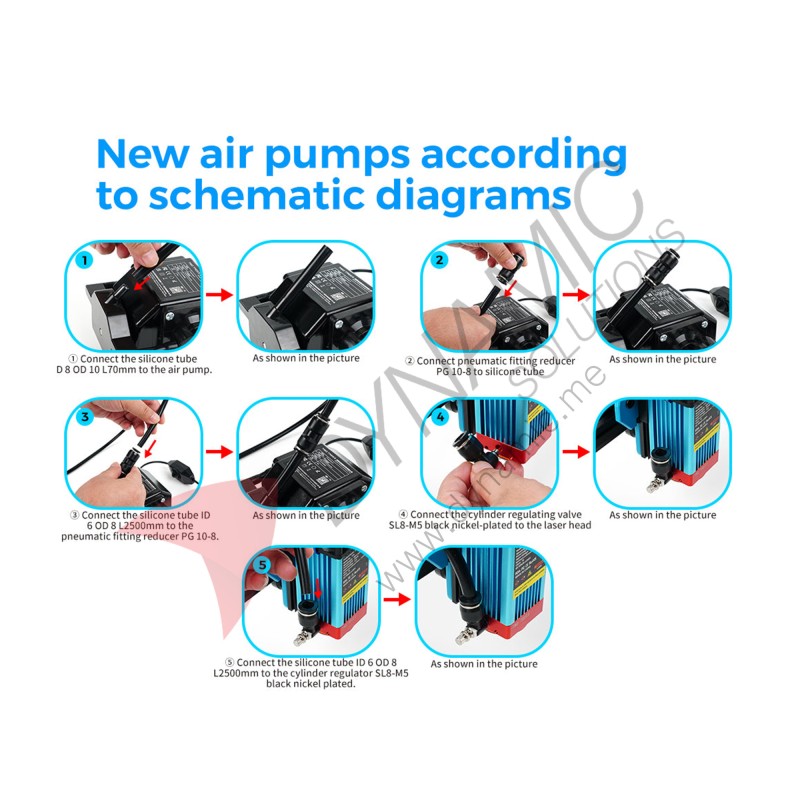 TwoTrees Air Assist Pump for Laser Engraver Machine (630203010)