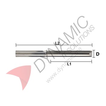 2 Flute Straight End Mill Carbide CNC Router Bit