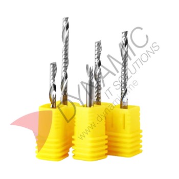 Single Flute Edge Spiral Milling Cutter CNC Router Bit