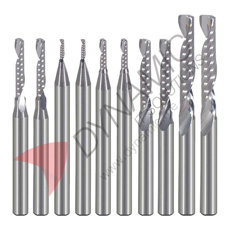 Single Flute Edge Spiral Milling Cutter CNC Router Bit Single Flute Edge Spiral Milling Cutter CNC Router Bit