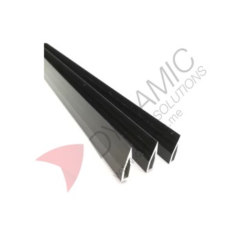 Aluminum V-Bars for CO2 Machines (3 Meters)