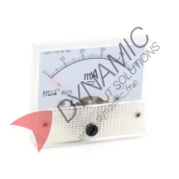 Analog Ammeter 0-50mA