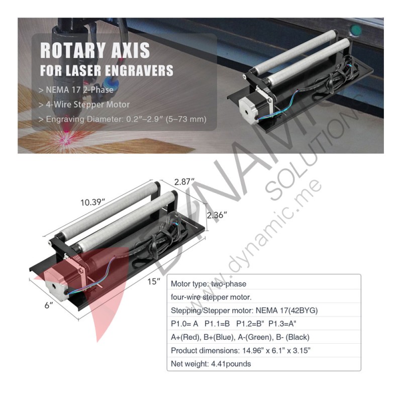 Rotary Axis For Co2 Laser V.1 Rotary Axis For Co2 Laser V.1