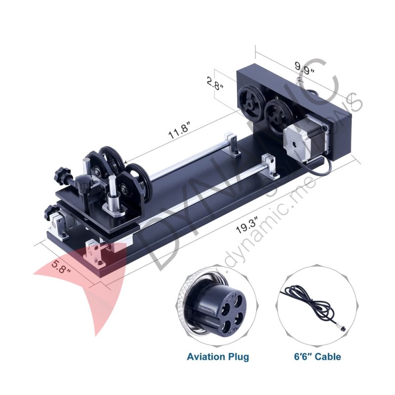 Rotary Axis For Co2 Laser V.2 Rotary Axis For Co2 Laser V.2