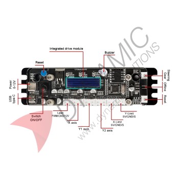 GRBL 32 bit 1.1 CNC Engraving Machine Control Board 2-Axis GRBL 32 bit 1.1 CNC Engraving Machine Control Board 2-Axis