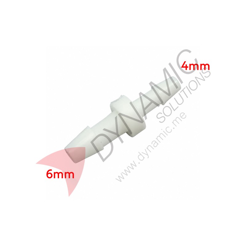 White Ink Tube Switch 6mm to 4mm Connector