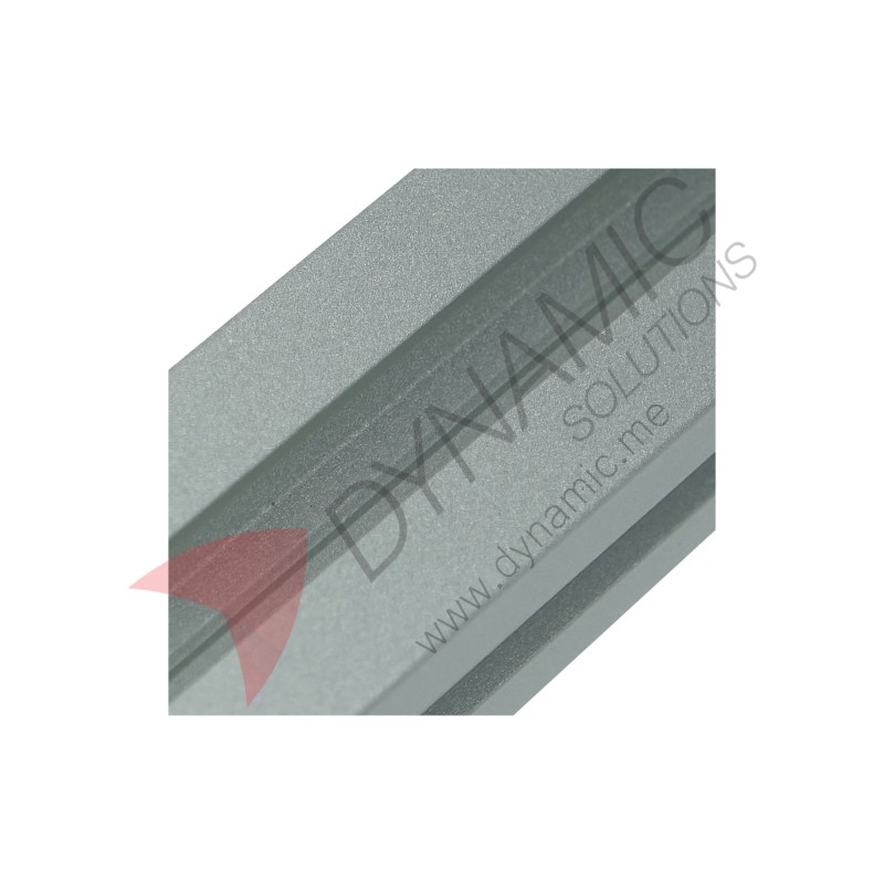 2020 Silver T-Slot Aluminum Extrusion (Thickness: 1.8mm) (per meter)