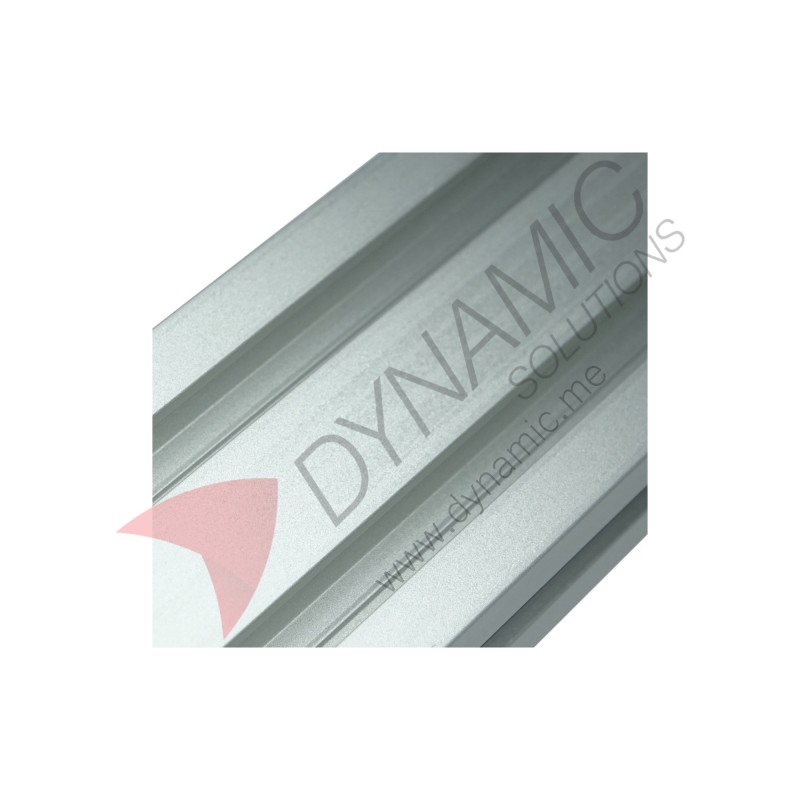 2040 Silver T-Slot Aluminum Extrusion (Thickness: 1.8mm) (per meter)