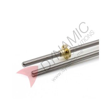 T8 8mm Lead Screw Shaft 2mm Pitch