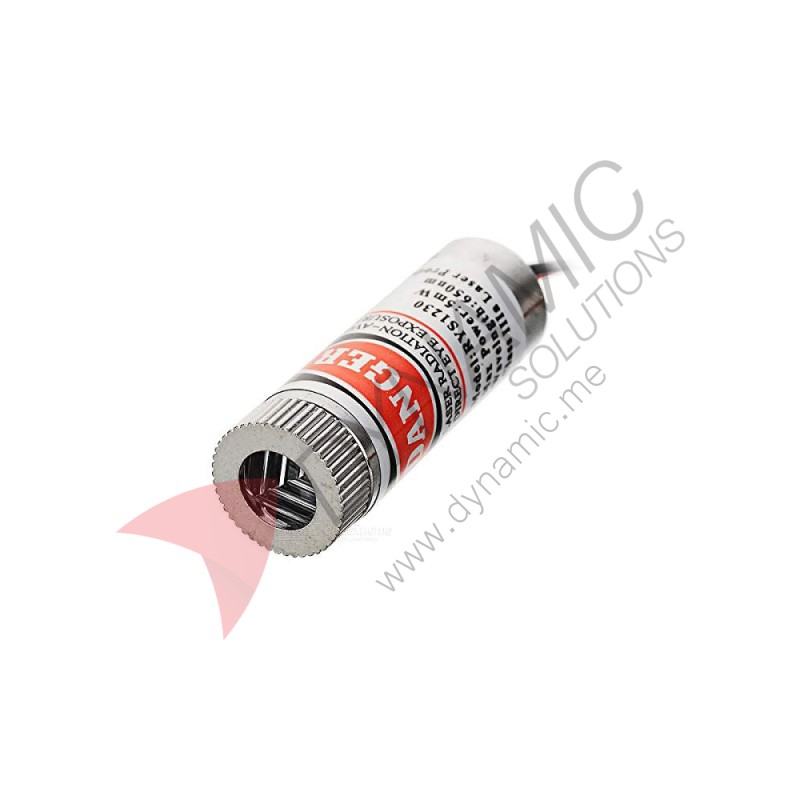 Red Crossline Laser Module – 650nm 5mW 12mm (SYD1230) Red Crossline Laser Module – 650nm 5mW 12mm (SYD1230)
