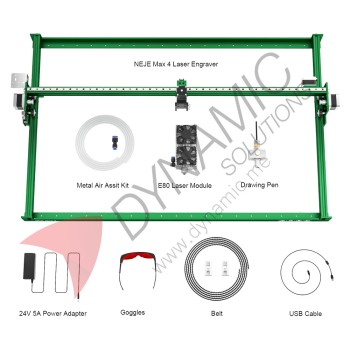 NEJE Max 4 E80 Laser Engraver Cutter 20W Electric Z-axis