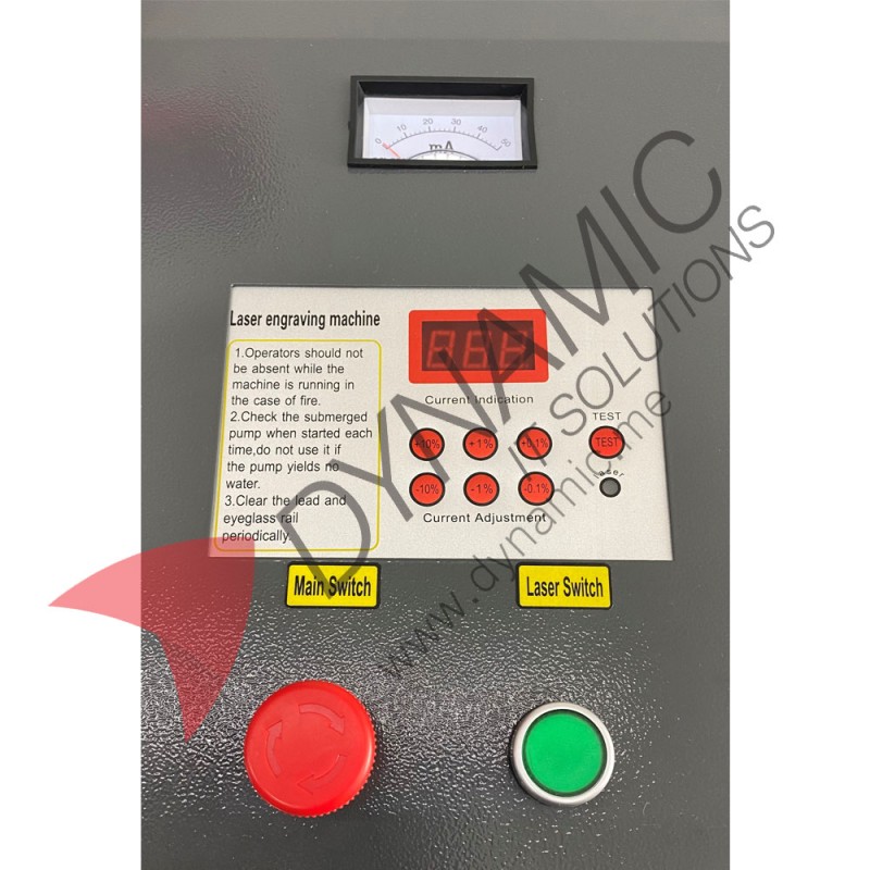 Vyrik 3020 50W Co2 Laser Machine (liftable Bed) - 30x20cm Incl. all Upgrades