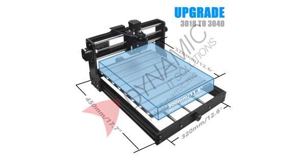 Dynamic Vyrik Cnc Pro Grbl Control Axis With Neje Laser W