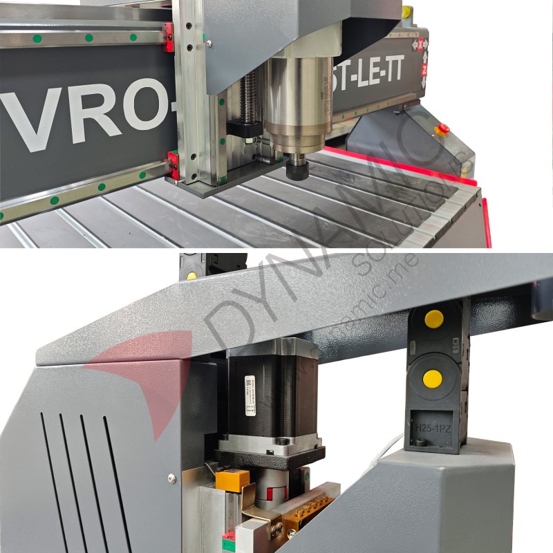 Vyrik CNC Router 1313 3.2KW 3-Axis Stepper Motor - 130x130cm