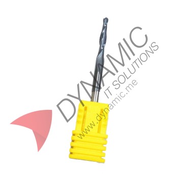 Shank Carbide Coated Taper Ball Head End Mill Bit