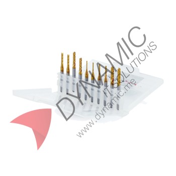 Shank Carbide Engraving Bit 3.175mm (10 Pcs)
