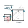 Twotrees Extension Kit 600*600mm for Laser Engraver & Cutter TTS Pro / TTS Series (210106204)