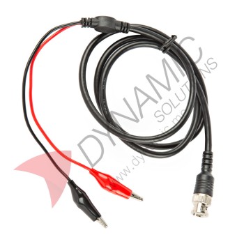 BNC to Alligator Connecting Cables 1m