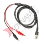 BNC to Alligator Connecting Cables 1m