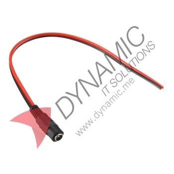DC Power Cable Female Plug for CCTV Camera