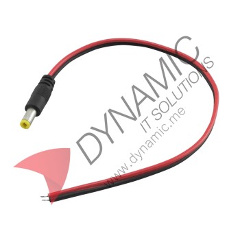 DC Power Cable Male Plug for CCTV Camera