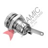 Metal DC Jack Socket Female Panel Mount DC-099 with Waterproof Cap Metal DC Jack Socket Female Panel Mount DC-099 with Waterproof Cap