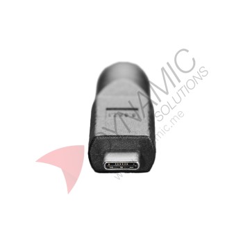 DC Barrel Jack to USB‑C Adapter (2.1mm, 5V)