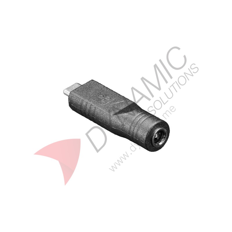 DC Barrel Jack to USB‑C Adapter (2.1mm, 5V)