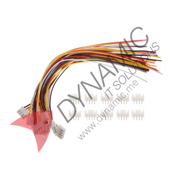 JST XH2.54 Wire Connector Plug with Socket