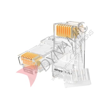 Cat6 RJ45 Connector 8P8C Pass-Through