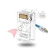Cat6 RJ45 Connector 8P8C Pass-Through Cat6 RJ45 Connector 8P8C Pass-Through