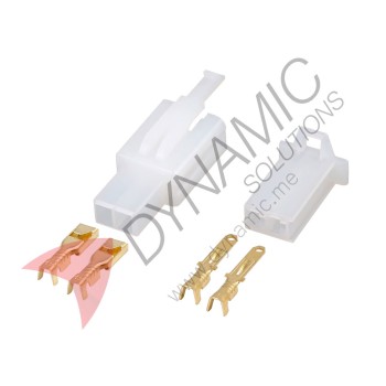 2.8mm Electrical Wire Connector Male Female Cable Terminal Plug 2.8mm Electrical Wire Connector Male Female Cable Terminal Plug